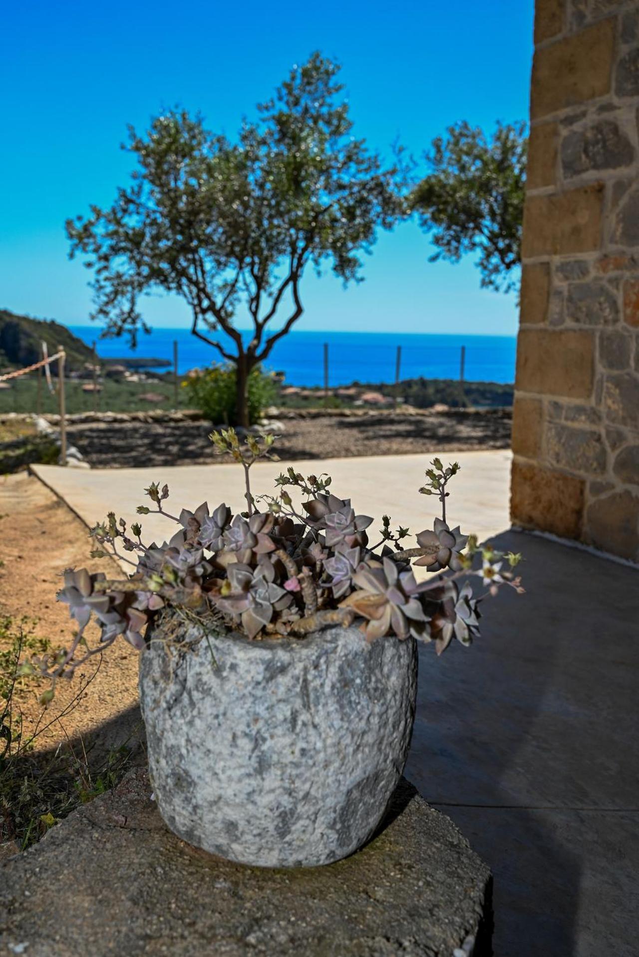 Athina'S Stone House In Kardamyli Villa Eksteriør billede
